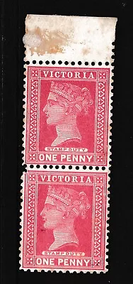 1890-99 QUEEN VICTORIA 1d VICTORIAN PRE-DECIMAL DUTY STAMP PAIR MUH #12 • $1.28