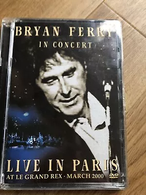 £15 • Buy Bryan Ferry Live In Paris At Le Grand Rex - March 2000 DVD