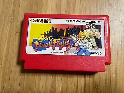 USED Mighty Final Fight NES CAPCOM Nintendo Famicom JAPAN • $44.98