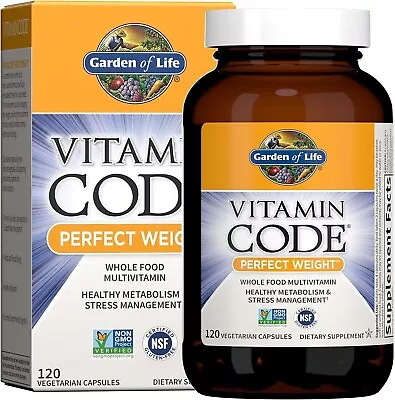 Garden Of Life Vitamin Code Perfect Weight Multivitamin 120 Count (Pack 1)  • $29.99