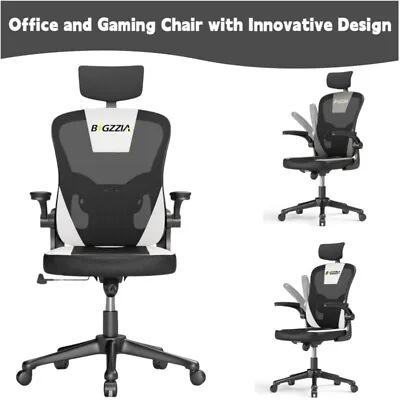 Home Computer Desk Chair Ergonomic Swivel Meeting Room Office Chair Gaming Chair • £71.99