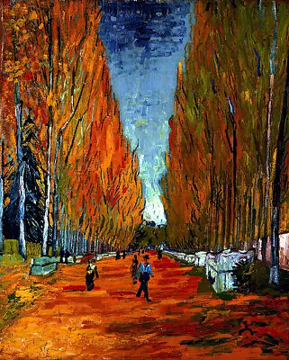 Les Alyscamps - Art Print / Poster (vincent Van Gogh) • $12.99