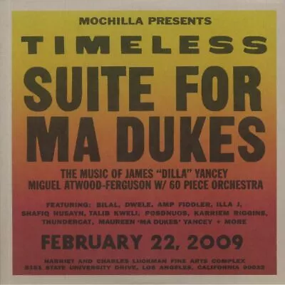 Timeless: Suite For Ma Dukes The Music Of James J Dilla Yancey (reissue) (Rec... • £48.66