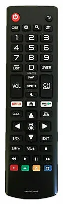 Universal TV Remote AKB75095307 For LG Smart TV Netflix Amazon Sub AKB75375604 • $4.88
