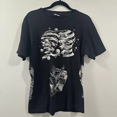 Supreme MC Escher Collage Tee Black Medium SS17 • $21.44