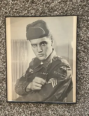 Vintage Elvis Army Picture 8x10 • $12