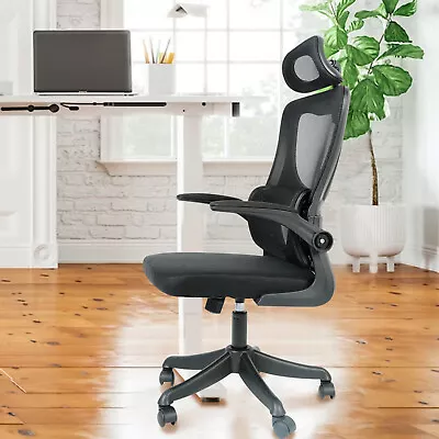 Office Ergonomic Mesh Dynamic Lumbar Support Adjustable Chair Gaming Desk Chair • $68.88