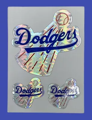 1990's Los Angeles Dodgers Vintage Vending Machine Prism Hologram Sticker Kodak • $10