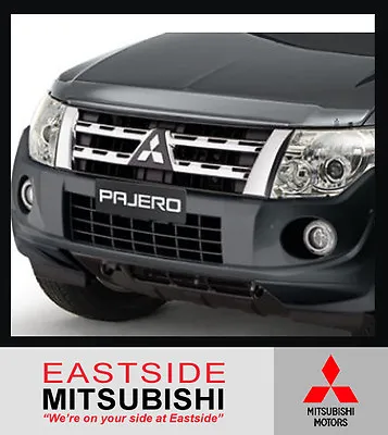 Genuine Mitsubishi Pajero Ns Nt Nw Nx Bonnet Protector Tinted Mr933543 • $146.12