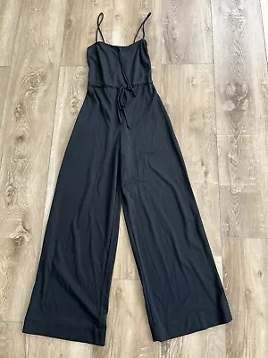 Vintage 70’s Saks Fifth Avenue Young Dimensions Black Spaghetti Strap Jumpsuit. • $10