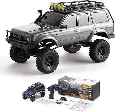 RocHobby 1/18 Scale Katana Toyota Land Cruiser RC Rock Crawler Model Cars (Gray) • $299.85