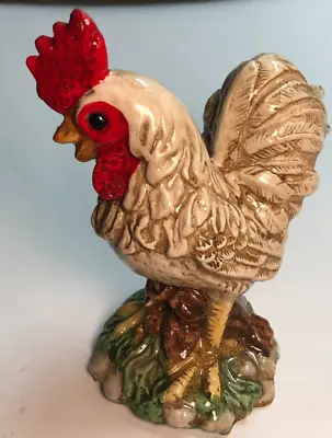 Vintage - Rooster Figurine - Great Detail - 6  Tall • $12