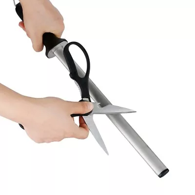 Sharpening Rod Stick Knife Sharpener Grinder Kitchen Steel Rod Blade Bar Tool • $25.99