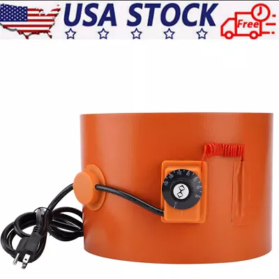 Drum Heater For 5 Gallon Drums Insulated Band Heater 800 Watt 120 V Replacement • $53.99
