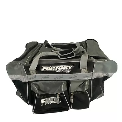 MX Equipment FMX Gear Bag 30  X 16  X 18  Black/Silver/Grey • $55.99