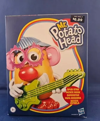 Hasbro Mr. Potato Head Spud Star Figure Patate Rock Superstar Sealed Box  • $17.99