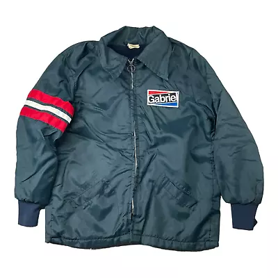 Vintage Men's Jacket Small Racing Gabriel Shocks Test Team Patch Great Lakes • $19.13