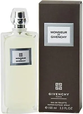 Monsieur De Givenchy By Givenchy Eau De Toilette Spray 3.3 Oz 100 Ml For Men • $149.99