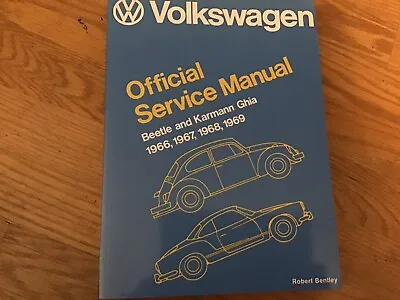 $0.99 • Buy 1966-1969 Volkswagen VW Official Service Manual Beetle Karmann Ghia