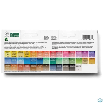 £39.99 • Buy Winsor & Newton Cotman Watercolour 'studio Set' 45 X Half Pans *no Brush*