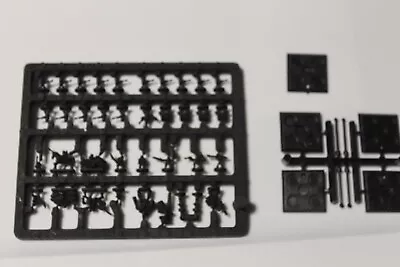 Warhammer Epic 40k Imperial Guard Complete Sprue And Bases (Primed Black) • $25