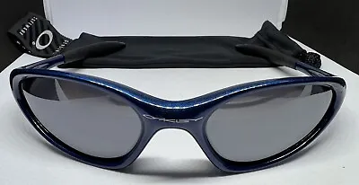 Oakley Minute Code Blue#04-094/Iridium Lens/Silver Icon.Vintage.Well Kept • $200