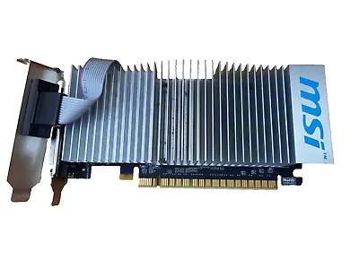£8 • Buy MSI GeForce N210-MD1GD3H/LP  DVI/VGA/HDMI PCI-E Low Profile Graphics Video Card