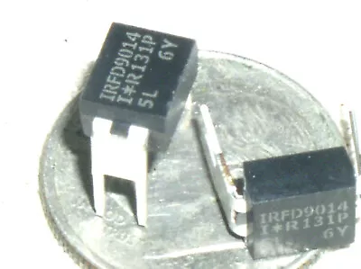 2 Ir Irfd9014 P-channel Mos Fet Hexfet Hexdip -60v 1.1a Hvm Dip Transistor Usa • $7.97