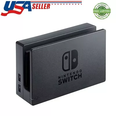 For Nintendo Switch OLED Dock Station BLACK Bulk Package DOCK ONLY • $29.99