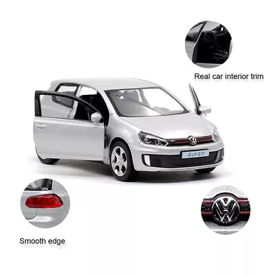 New Volkswagen VW Golf GTI MK6  Metal1:36 Scale Diecast Model Car Toy Kids Gift • $14.97