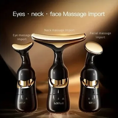 Women Face Massager Electric Facial Beauty Neck Face Lifting Anti Aging Care GB • £8.45