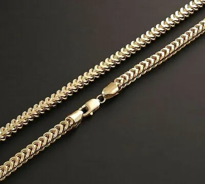 9ct Gold Franco Chain Necklace 16 INCH UK Hallmarked • £209.95