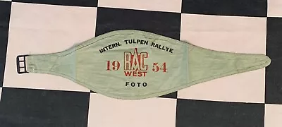 Original 1954 International Tulpen Tulip Rally Foto Photographer Armband Pass • $75.76