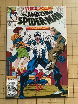 Amazing Spider-Man #374 - VENOM ATTACKS! (Marvel Feb. 1993) • $4.59