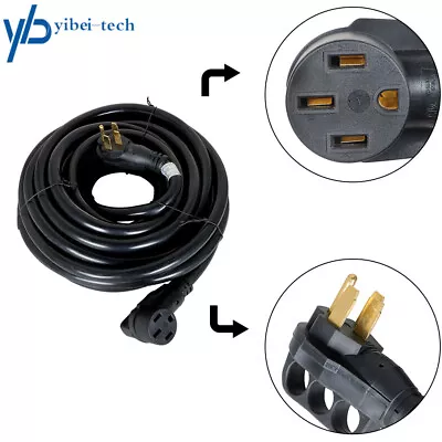 RV 50Amp 50FT Extension Cord Rain Proof Power Cable For Trailer Motorhome Camper • $142