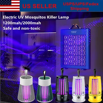 **Mosquitos Fly Killer Lamp Control Electric Bug Zapper Pest UV Light Catcher  • $9.02