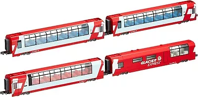 Kato 10-1146 Glacier Express 4 Car Passenger Add-On Set N Scale Trains Japan • $82.12