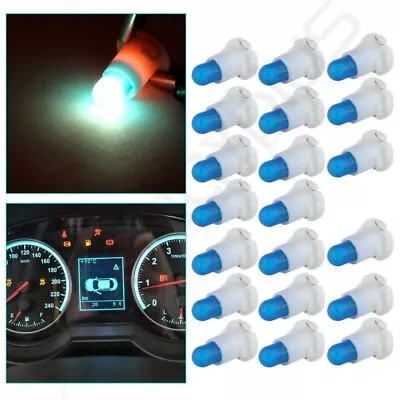 20x Ice Blue T5/t4.7 Neo Wedge A/c Heater Climate Control Light Bulb For Dodge • $11.24