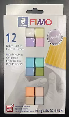 Fimo Professional Soft Polymer Clay 12/Pkg-Pastel • $12.95