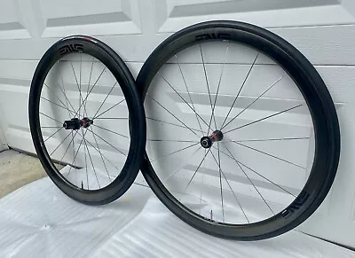 ENVE 3.4 Wheelset Carbon Fiber Tubular Campagnolo Free Hub Rim Brake DT Swiss • $919.90