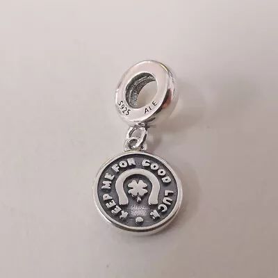 Pandora Lucky Penny Pendant Charm Item Rare S925  • £22