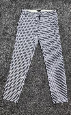 Womens Ladies H&M Cropped Trousers Pants Summer Size 38 12 • £12