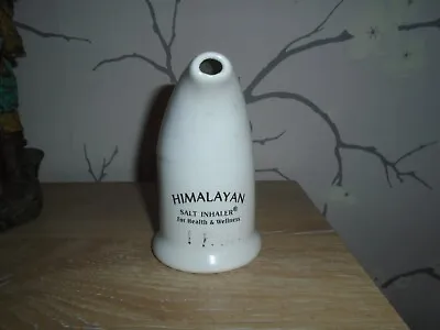 Himalayan 100% Natural Pure Pink Ceramic Pipe Salt Inhaler Asthma Anti Bacterial • £4