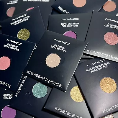 New MAC *EYESHADOW* Pro Palette Refill Pan *CHOOSE* Frost Matte Lustre Dazzle • $11