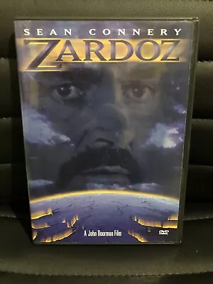 Zardoz (1974) DVD Sean Connery Sci-fi Film - DISC-MINT SHAPE WITH SCENE INSERT • $26.99