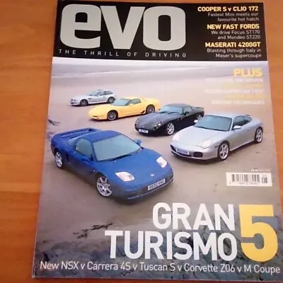 Evo Magazineissue 43 May 2002 MINI Cooper S Clio 172 • £5.95