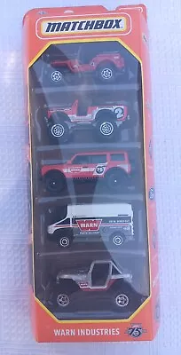 Matchbox  Warn Industries / 5 Pack New In Box • $13.50