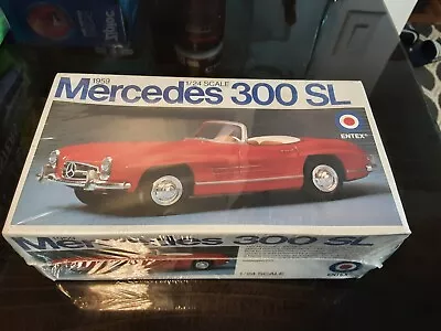 Entex 1959 Mercedes 300 Sl Convertible Model Kit Factory Sealed • $12.99