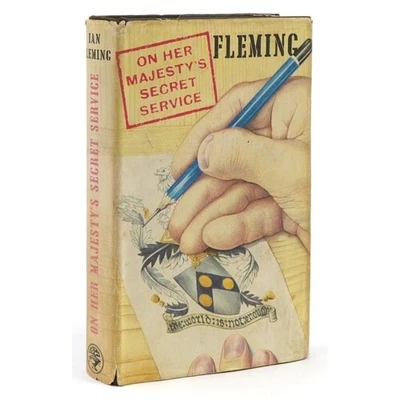 £290 • Buy On Her Majesty's Secret Service FIRST EDITION 1st 1963 Ian Fleming James Bond
