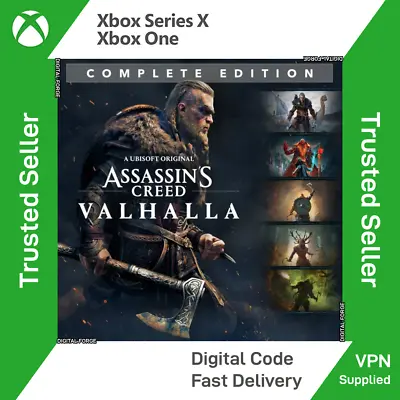 Assassin's Creed Valhalla: Complete - Xbox One Xbox Series X|S - Digital Code • £14.99